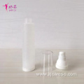 15ml/30ml/50ml Round Shape PP Matte Airless Pump Bottle